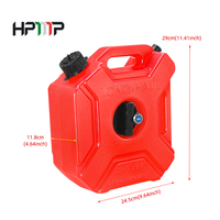 Tangki Bahan Bakar Motor 5L Jerry Can Wadah Bensin Rak Braket Samping untuk Honda CT125 Hunter Cub 2023 2024 2025