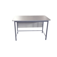 Meubles scolaires en MDF, bureau double pour professeur avec structure en acier, pour la maison, le bureau, le salon et la chambre
