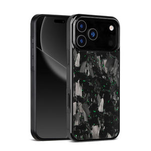 Étui de luxe en fibre de carbone pour <span class=keywords><strong>iPhone</strong></span> 17/16/15 Pro/Max avec protection d'appareil photo, accessoires de blindage mobile, sac OPP - Product Image 5