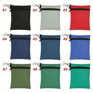 Bolsa de Accesorios de Golf Promocional, Bolsa de Nailon Portátil Impermeable para Tees de Golf, Mini Bolsa de Almacenamiento con Cierre Personalizado y Logotipo Bordado - Product Image 2