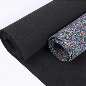Reclaimed Rubber Material and Rubber Floor Mats Fitness Rubber Carpet Underlay Soundproof environment friendly