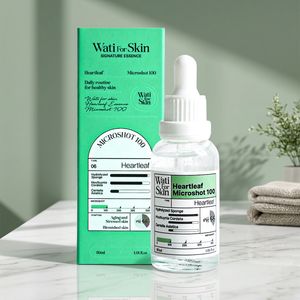 Suero de Microagujas Antibacteriano con Ácido Hialurónico Wati Skin Heartleaf 30ml |   Crema Hidratante Reafirmante Antiedad, Cuidado del Acné y Poros - Product Image 6