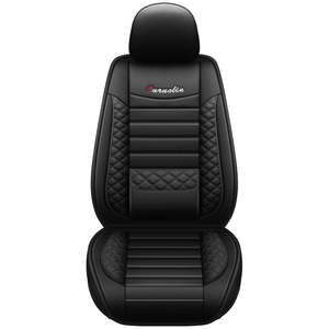 Cuscini <span class=keywords><strong>per</strong></span> Sedili <span class=keywords><strong>Auto</strong></span> in Pelle di Lusso <span class=keywords><strong>per</strong></span> Tutte le Stagioni, Set di 5 Coprisedili con Design Classico, Accessorio in Offerta Speciale - Product Image 3