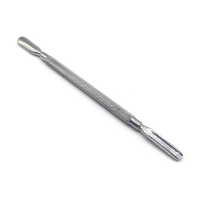 Double Ended Stainless Steel Cuticle Pusher Straight <b>Edge</b> <b>Cutter</b> Nail Pusher Manicure Remover Tool - Product Image 1
