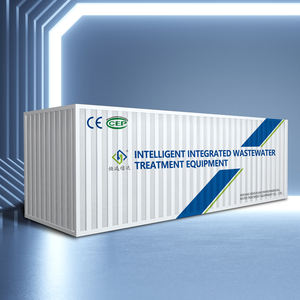 Planta de Tratamiento de Aguas Residuales Inteligente Controlada por PLC en Contenedor para la Descomposición de Amoníaco, DQO y DCO - Product Image 1