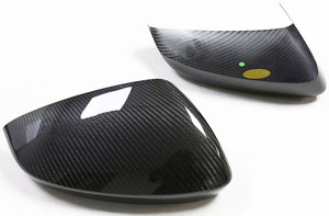 Coque de rétroviseur latéral en fibre de carbone 3K avec option d'assistance au changement de voie pour Audi A3 S3 RS3 8Y 2021+ LHD - Product Image 4
