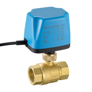 1Inch Hai Cách Cơ Động Cơ Bóng Van 220V Hai-Dây 2 Điểm Điều Khiển Brass Điện Bóng Van Với Thiết Bị Truyền Động Điện - Product Image 1