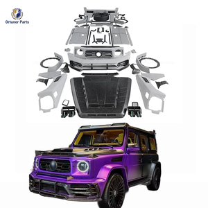 Kit de cuerpo ancho de fibra de carbono forjado estilo W464 <span class=keywords><strong>M</strong></span> para Mercedes Benz Clase G G63 Wagon nuevo parachoques de condición P850 P820 P900 P920 - Product Image 1