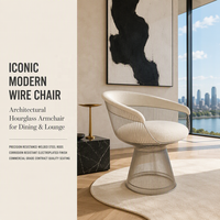 Chaise de salle à manger moderne de luxe en métal avec revêtement en cuir, chaise de réception haut de gamme pour la maison et le bureau
