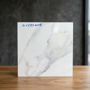 Baldosas de Cerámica de Porcelana Esmaltada 3D con Diseño de Mármol, 400x400mm, Acabado Mate para Baño e Interiores - Product Image 6