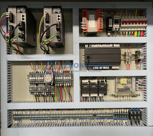 Gỗ chế biến gỗ tự động máy tính <span class=keywords><strong>CNC</strong></span> chùm Bảng điều chỉnh Saw qua lại cắt Saw máy cho ván ép MDF - Product Image 2