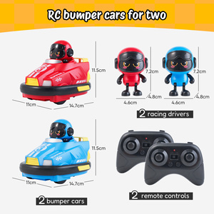 Voitures de combat télécommandées pour 2 joueurs, alimentées par batterie, pour intérieur et extérieur, jouet pour enfants - Product Image 3