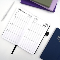 Planificador Semestral 26-27 para Cuaderno 24, Agenda Simple en Inglés, Libro de Bolsillo, Regalo Personalizado