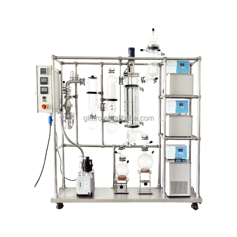 Оборудование для молекулярной дистилляции растительного масла, новый дизайн