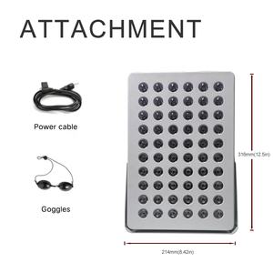 Panneau de luminothérapie LED rouge professionnel AZURE pour la beauté du visage à domicile, soins de la peau, <span class=keywords><strong>solarium</strong></span>, sauna, salon AL300 2512125 - Product Image 4