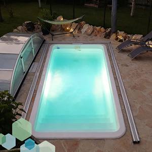 Luxury Fiberglass Swimming <b>Pool</b> with Spa for Hotel Backyard & Family Use Complete <b>Pool</b> <b>Accessories</b> - Product Image 2