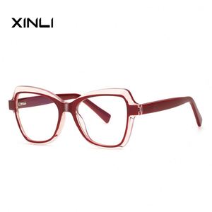 XINLIWomen's 2217 Optical Eyeglasses <b>Frames</b> New Design Butterfly Design for Wholesale - Product Image 2