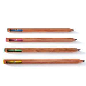 Alta calidad fábrica al por mayor de encargo de la impresión de logotipo ecológico creativo <span class=keywords><strong>Sanglass</strong></span> lápiz con EN71 - Product Image 4