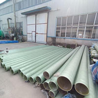 Tuyau en PRV à longue durée de vie, résistant aux produits chimiques, pour le transport souterrain de liquides dans les infrastructures