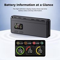 Casing Baterai Torras 36W Untuk DJI Osmo Action 6 5 4 Dengan 6 Slot Dukungan Pengisian Cepat