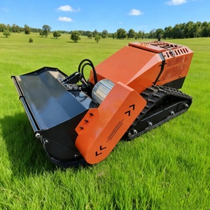 Potente Motor de 4 Tiempos, Cortadora de Césped con Control Remoto, Trituradora de Césped Industrial DIY JINGYU 0-20 cm, Velocidad de Desplazamiento: 1 m/s, 3000 Watts - Product Image 1