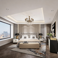Ensemble de meubles de chambre à coucher en bois moderne, personnalisé, hypoallergénique, avec LED intégrées, capitonné, extensible, grand rangement, pour la maison, l'hôtel, l'appartement