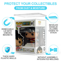 Boîte de rangement et de présentation transparente en acrylique pour Funko Pop, avec protection magnétique, design moderne