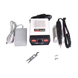 2028 laboratorio odontoiatrico micromotore macchina per il taglio delle unghie elettrica lucidatrice per gioielli 204 forte trapano per unghie 105L Kit di strumenti diamantati - Product Image 1