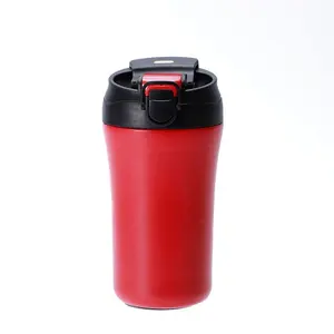 Nova tampa dupla 400ml, vácuo isolado, café, caneca com canudo e direção, copo para beber, duas vias