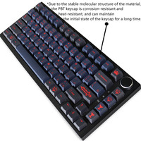 GMK Alter Keycaps Dye Sublimation Pbt 129 Keys Cherry Profile Keycaps for 61/64/87/104/108 Mx Switch Mechanical Keyboard