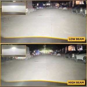 ไฟหน้ารถยนต์ Car Matrix Bi-led M82 ขนาด 1.8 นิ้ว 6000k พร้อมเลนส์โปรเจคเตอร์แบบ Matrix Biled แสงสูง-ต่ำ โมดูลเลนส์แบบ Dual Direct Matrix - Product Image 3