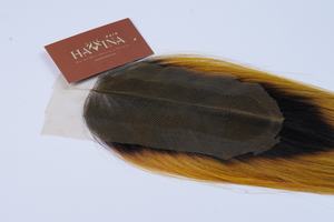 Extensions de cheveux humains Remy vietnamiens doublement étirés, mèches teintées 2x6 avec closure, tissages de cheveux lisses comme des baguettes, cuticules alignées, 100% naturels - Product Image 5