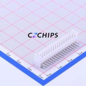 S34B-PHDSS-B(LF)(SN) Wire-to-Board Pin Header Bent Lead Through Hole,P=2mm Connector 2x17P 2mm Right Angle Insert PHD - Product Image 1
