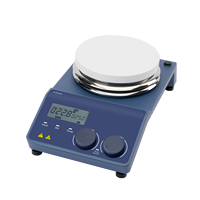 Agitateur magnétique numérique à plaque chauffante LCD DLAB MS-H-ProT avec minuterie, 20L, 340°C, revêtement céramique, agitateur de laboratoire