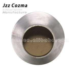 Catalizador Cerámico Euro 3 para Modificación de Tubo de Escape, Estándar OEM, Entrada de 2.24'', Cuerpo de 4.5'', Catalizador TWC - Product Image 3