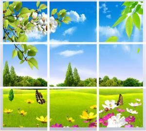 Skylight Bầu Trời Xanh Mây Lõm 600X600Mm 300X1200Mm Trang Trí Led Trần Bảng Điều Chỉnh Ánh Sáng, Tấm Trang Trí Led Bảng Điều Chỉnh Cao Lumen - Product Image 6