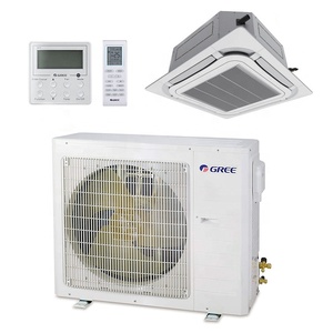 เครื่องปรับอากาศแบบฝังฝ้าเพดาน Midea//Hisense แบบคาสเซ็ต 4 ทิศทาง ปรับความเย็นได้ ควบคุมผ่าน WiFi สำหรับใช้ในบ้าน 24000 BTU - Product Image 4
