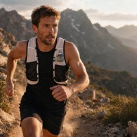 Sac de sport multifonctionnel personnalisé, imperméable, pliable, respirant, pour course à pied en plein air, avec porte-téléphone et poche d'hydratation