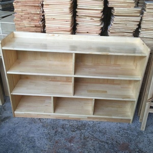 Muebles de Madera para Aulas de Jardín de Infancia, Armario de Almacenamiento de Madera para Niños, Muebles <span class=keywords><strong>Montessori</strong></span> para Exhibición de Juguetes, Venta al Por Mayor - Product Image 1