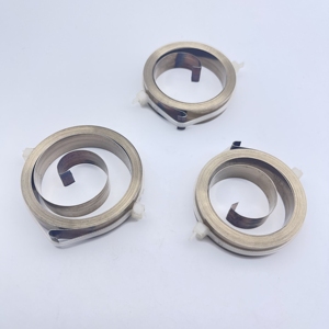 Laisse de chien rétractable en acier inoxydable de différentes tailles personnalisée bobine ressort spiralé plat - Product Image 4