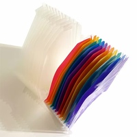 Organisateur de bureau vertical avec intercalaires en papier extensibles, porte-documents et magazines étanche pour pages intérieures