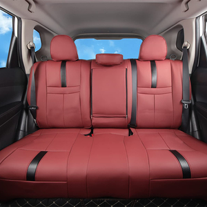 Conjunto completo de fundas de asiento de coche personalizadas para <span class=keywords><strong>Ford</strong></span> Mustang, Funda de cuero Original, resistente al agua, accesorios para coche, 2010-2022 - Product Image 3