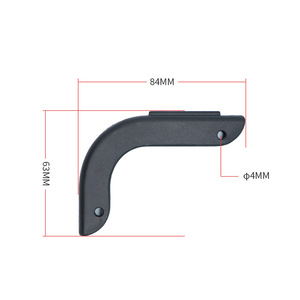 Plastic Luggage Base J082 84MM 63MM Protective Feet For Bags <b>Suitcases</b> - Product Image 3