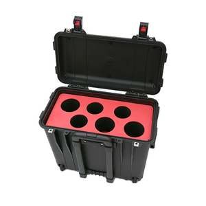 <span class=keywords><strong>Valise</strong></span> de photographie antichoc pour grand objectif d'appareil photo, étanche, à roulettes, en plastique rigide, boîte de rangement avec mousse - Product Image 4