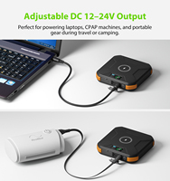 Stock limité : Power Bank Orange avec affichage numérique LED, protection contre les courts-circuits, charge rapide, multifonctionnel