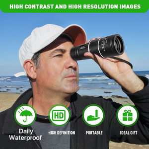 Telescopio Monocular Compacto de Alta Potencia, de Largo Alcance y Alta Calidad con Clip para Teléfono y Trípode, Telescopio para Observación de Aves y Deportes al Aire Libre - Product Image 4