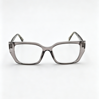 YX-2272 Monture de lunettes carrée unisexe en PC, lunettes optiques épaisses tendance pour hommes et femmes, lunettes de vue pour myopie