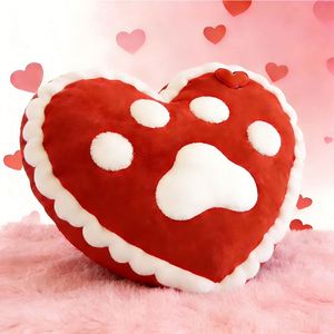 Almohada de Peluche en Forma de Corazón para el Día de San Valentín, Personalizable con Logotipo, Impresión y Bordado, para Regalo Romántico - Product Image 1