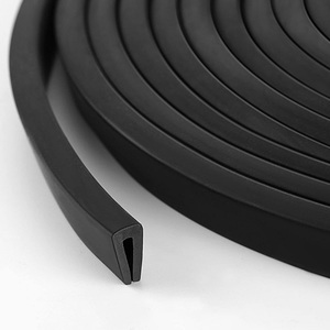 Glaseinfassung U-Profil Dichtung Vinyl PVC Kantenschutz Gummidichtung U-Profil für Glas - Product Image 6