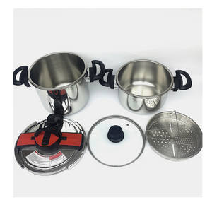 4 + 6l Roestvrijstalen Snelkookpan 304 Industriële Ollas De Acero Onoxiderbare Snelkookpan - Product Image 4